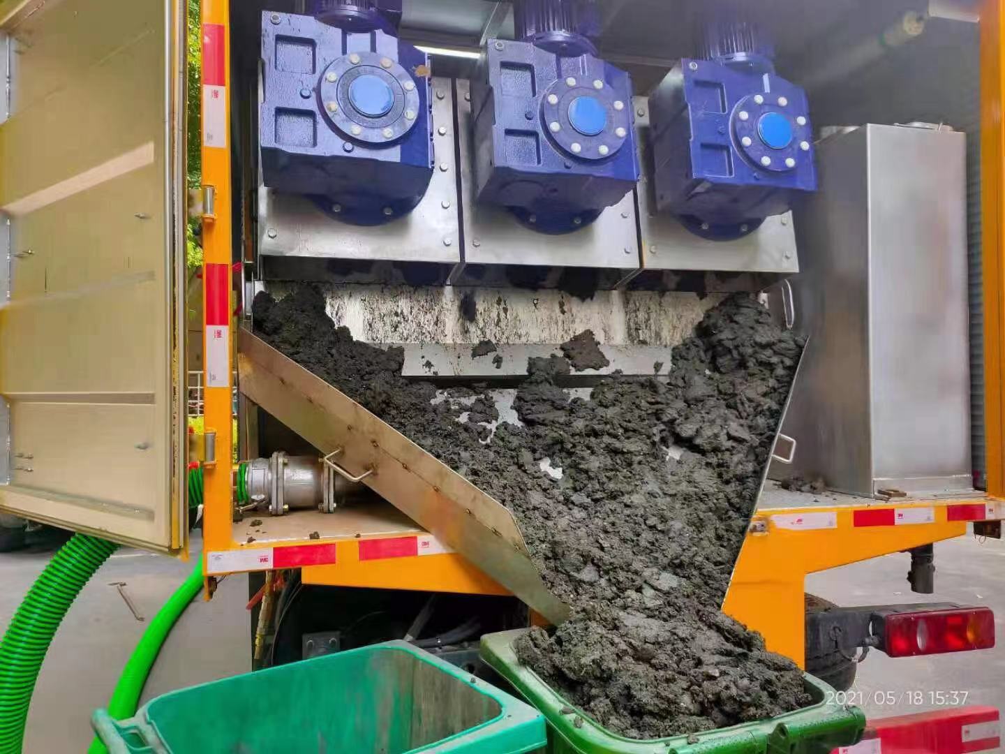 木里化粪池清掏城市维护站-泥浆净化干湿分离处理